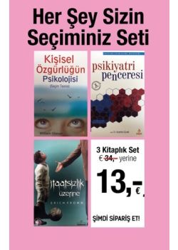 Her Şey Sizin Seçiminiz (3 Kitap)