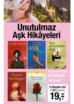 Unutulmaz Aşk Hikayeleri Seti  (5 Kitap Birarada) 