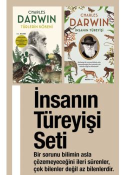 İnsanın Türeyişi Seti (2 Kitap) Darwin'i Anlamak için Okunması Gereken Kitaplar