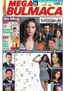 Mega Bulmaca  (243. Sayı)  Ödüllü Bulmacaları Çöz, Kazan!