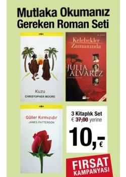 Mutlaka Okumanız Gereken Roman Seti (3 Kitap) Fırsat Kampanyası