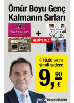 Ömür Boyu Genç Kalmanın Sırları - Genel Sağlık Kitabı Hediye