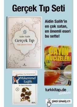 Gerçek Tıp Seti (3 Kitap) Aidin Salih'in En Çok Satan Kitabı bu Sette!.. 