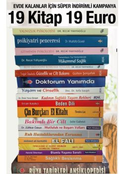 19 Kitap 19 Euro - Evde Kalanlar İçin Süper Kampanya
