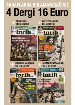 4 Tarih Dergisi 16 Euro - Belgesel 4 CD'siyle Birlikte