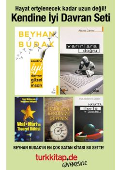 Kendine İyi Davran Güzel İnsan Seti (5 Kitap) Beyhan Budak'in Yeni Kitabı bu Sette!