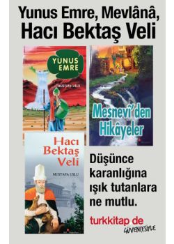 Yunus Emre, Mevlana ve Hacı Bektaş Veli (3 Kitap)