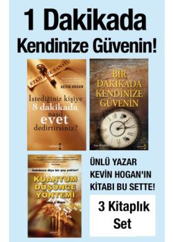 1 Dakikada Kendinize Güvenin Seti (3 Kitap)