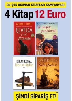 4 Çok Satan Kitap Sadece 24 Euro! Kaçırmayın! 