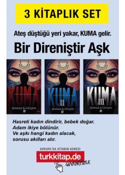 Kuma Serisi Seti - (3 Kitap) Bir Direniştir Aşk