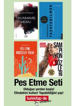 Pes Etme Seti (4 Kitap) Mucize Sensin!