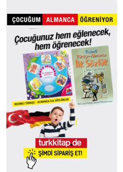 Çocuğum Almanca Öğreniyor Seti (2 Kitap) Tamamen Renkli ve Resimli!
