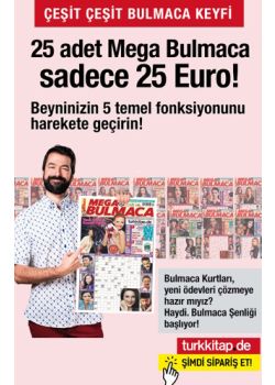 Bulmaca Seti - 25 Mega Bulmaca 25 Euro