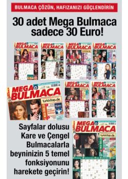 Bulmaca Seti - 30 Mega Bulmaca 30 Euro