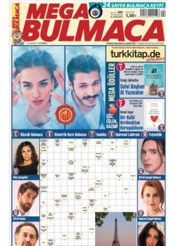 Mega Bulmaca (283. Sayı) Ödüllü Bulmacaları Çöz, Kazan!