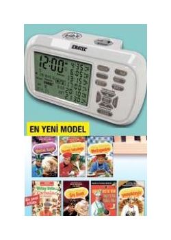 Ezan Saati - Eratec AZ - 6500 - 3 Yemek Kitabı Birlikte
