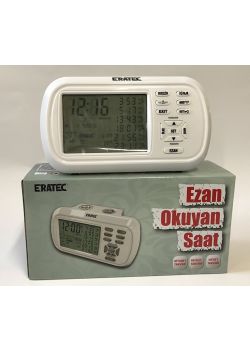 Ezan Saati - Eratec AZ - 6500 - 3 Yemek Kitabı Birlikte