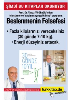 Beslenmenin Felsefesi (2 Kitap) Prof. Yörükoğlu'nun Çok Satan Kitapları