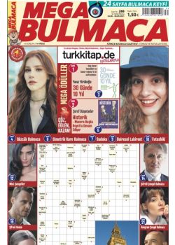 Mega Bulmaca (288. Sayı) Ödüllü Bulmacaları Çöz, Kazan!