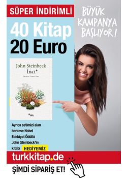 40 Kitap 20 Euro - Jonh Steibeck'in İnci Kitabı HEDİYE