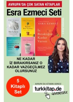 İz Bıraktığın Kadar Varsın Seti (5 Kitap) Esra Ezmeci Bütün Kitapları