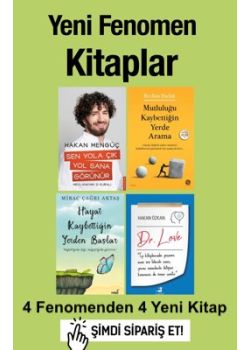 Fenomen Yazarlardan Yeni Kitaplar Seti (4 Kitap)