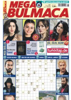 Mega Bulmaca (301. Sayı) Ödüllü Bulmacaları Çöz, Kazan!