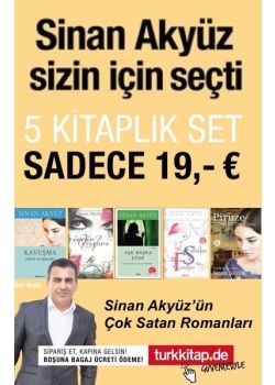Sinan Akyüz Kitapları - 5 Kitap Sadece 19 Euro