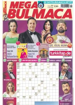 Mega Bulmaca (322. Sayı) Ödüllü Bulmacaları Çöz, Kazan! 