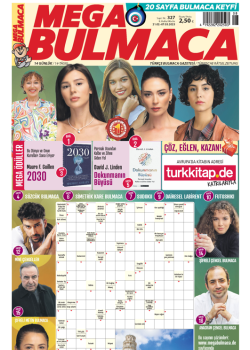 Mega Bulmaca (327. Sayı) Ödüllü Bulmacaları Çöz, Kazan! 