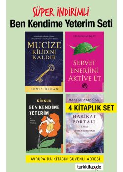 Ben Kendime Yeterim Seti (4 Kitap) Fenomen Yazarların Çok Satan Kitapları