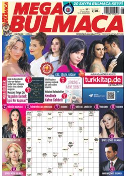 Mega Bulmaca (331. Sayı) Ödüllü Bulmacaları Çöz, Kazan! 
