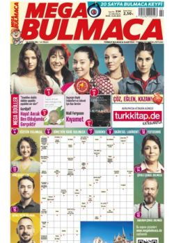 Mega Bulmaca (334. Sayı) Ödüllü Bulmacaları Çöz, Kazan! 