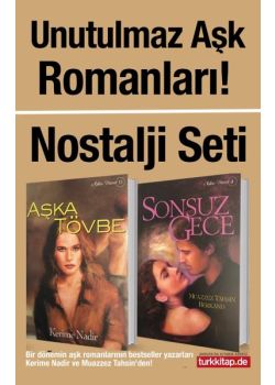 Unutulmaz Aşk Romanları Seti (2 Kitap) Kerime Nadir - Muazzez Tahsin Berkand