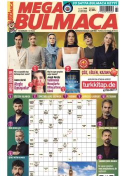 Mega Bulmaca (344. Sayı) Ödüllü Bulmacaları Çöz, Kazan! 