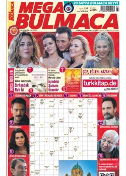Mega Bulmaca (351. Sayı) Ödüllü Bulmacaları Çöz, Kazan! 