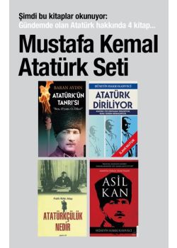 Mustafa Kemal Atatürk Seti (4 Kitap)