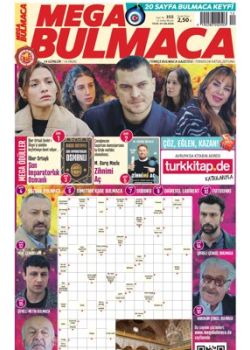 Mega Bulmaca (355. Sayı) Ödüllü Bulmacaları Çöz, Kazan! 