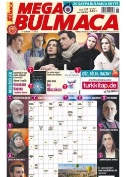Mega Bulmaca (358. Sayı) Ödüllü Bulmacaları Çöz, Kazan! 