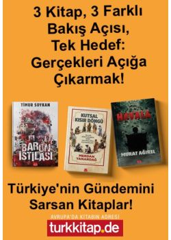 3 Kitap, 3 Farklı Bakış Açısı, Tek Hedef: Gerçekleri Açığa Çıkarmak!