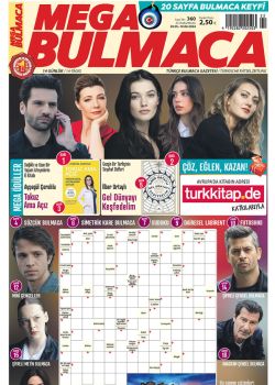 Mega Bulmaca (360. Sayı) Ödüllü Bulmacaları Çöz, Kazan! 