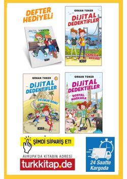 Dijital Dedektifler Seti: 3. Kitap - Defter Hediyeli