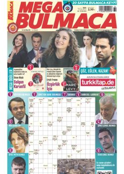 Mega Bulmaca (365. Sayı) Ödüllü Bulmacaları Çöz, Kazan! 