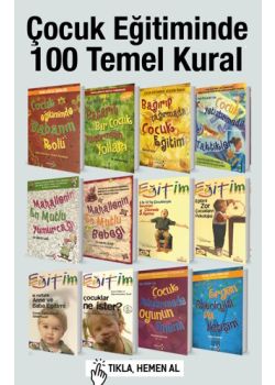 Çocuk Eğitiminin Altın Kuralları Bu Setle Evinizde! (12 Kitap)  100 Euro Tasarruf edin!