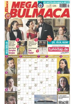 Mega Bulmaca (381. Sayı) Mega Ödüller Sizi Bekliyor! 
