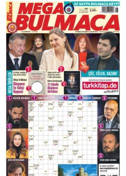 Mega Bulmaca (383. Sayı) Bulmaca ile Zihnini Canlı Tut!