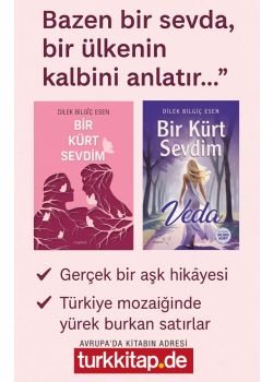 Bir Kürt Sevdim Seti (2 KItap) Unutulmaz Bir Aşk Hikayesi