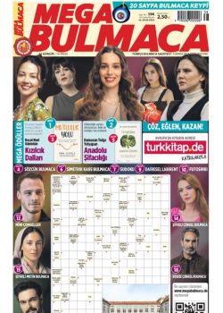 Mega Bulmaca (394. Sayı) Yepyeni Bulmacalar, Birbirinden Sürpriz Hediyeler 