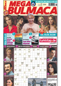Mega Bulmaca (396. Sayı) Ödüllü Bulmacaları Çöz, Kazan!