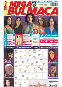 Mega Bulmaca (400. Sayı) Unutkanlığa Karşı En Etkili İlaç!
